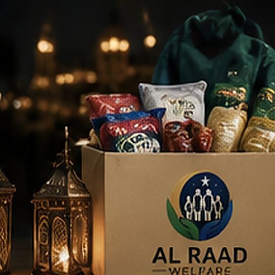 Ramadan ration packages prepared for families
