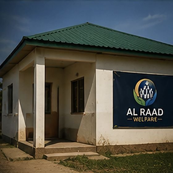 A community facility supported by Al Raad Welfare